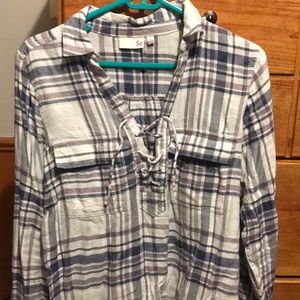Long sleeve flannel